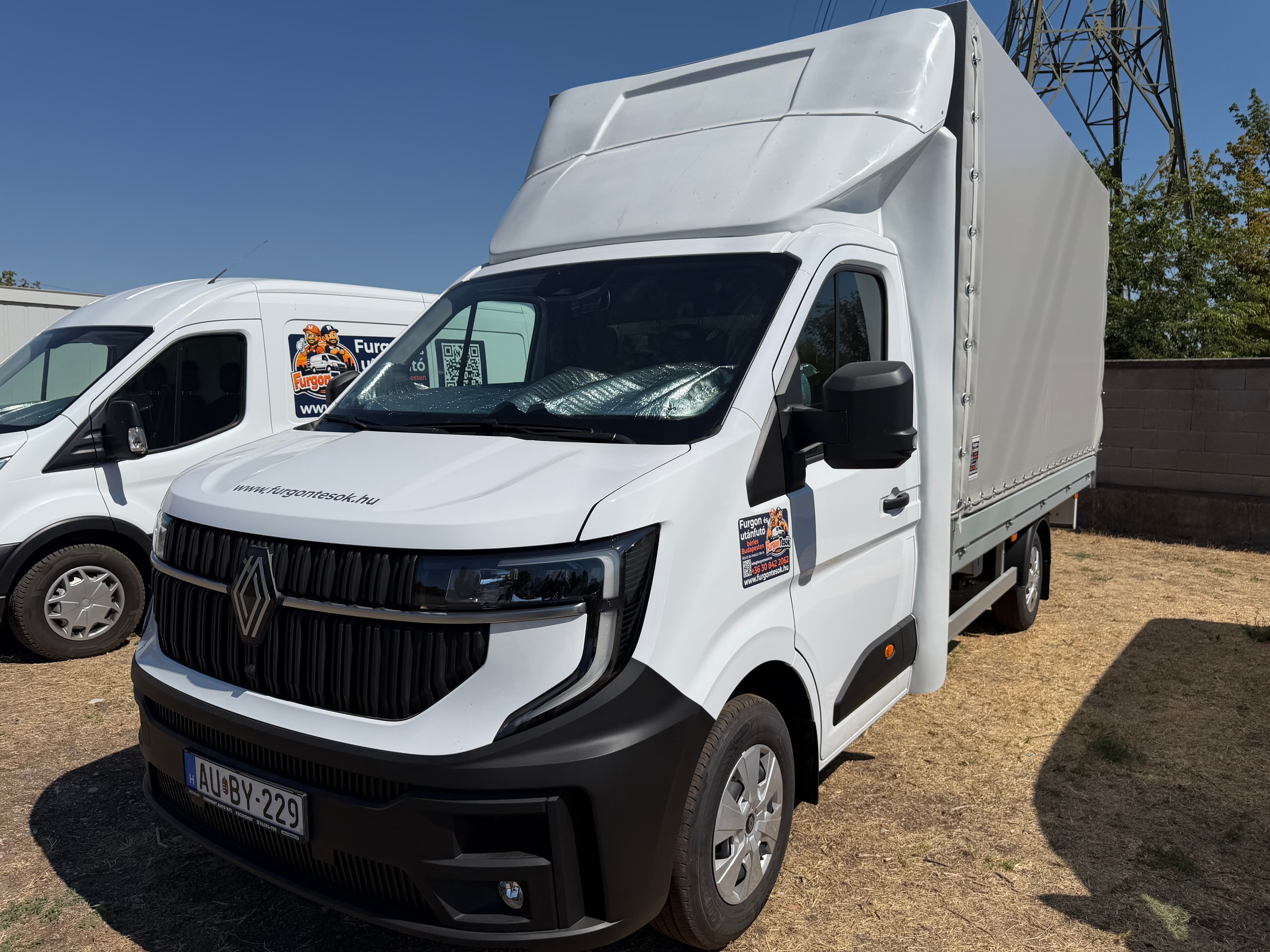 Renault Master L3 Platós-Ponyvás – 1. kép